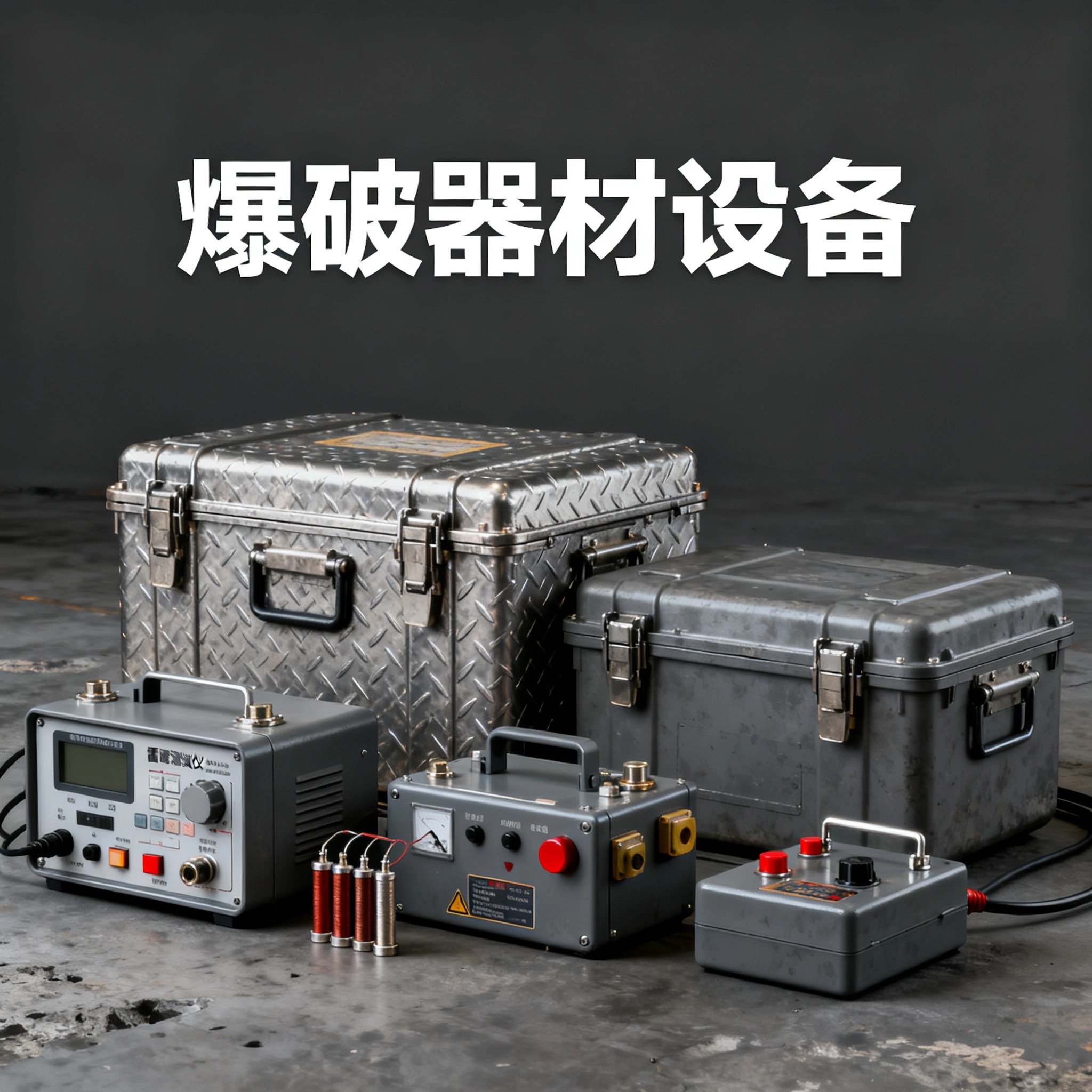 黄竹镇爆破工程师的“兵器库”：常用器材一册通